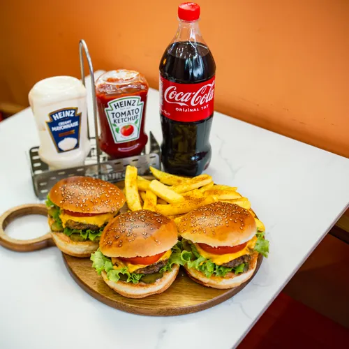 Bana Bi 3'lü Köfte Burger Menü fotoğrafı
